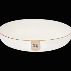 Action Assiette creuse Très Chic Golden Line* Services