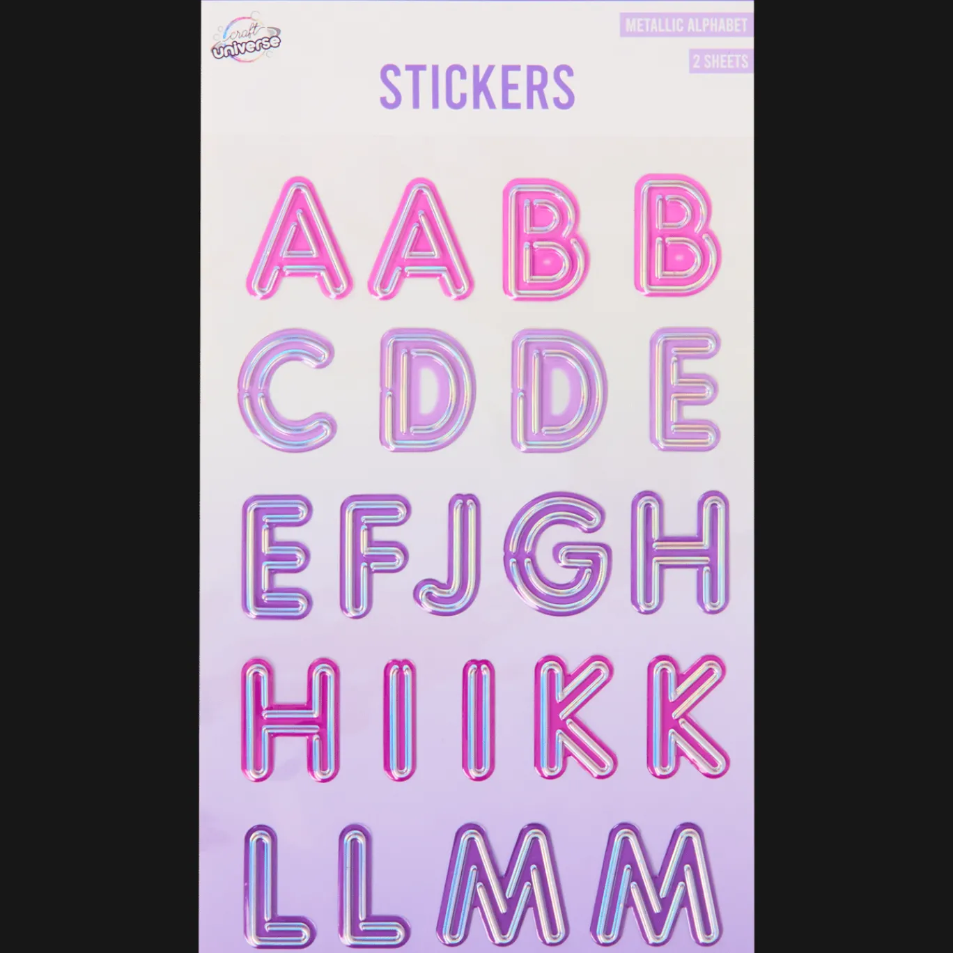Action Autocollants alphabet Craft Universe* Bricolage