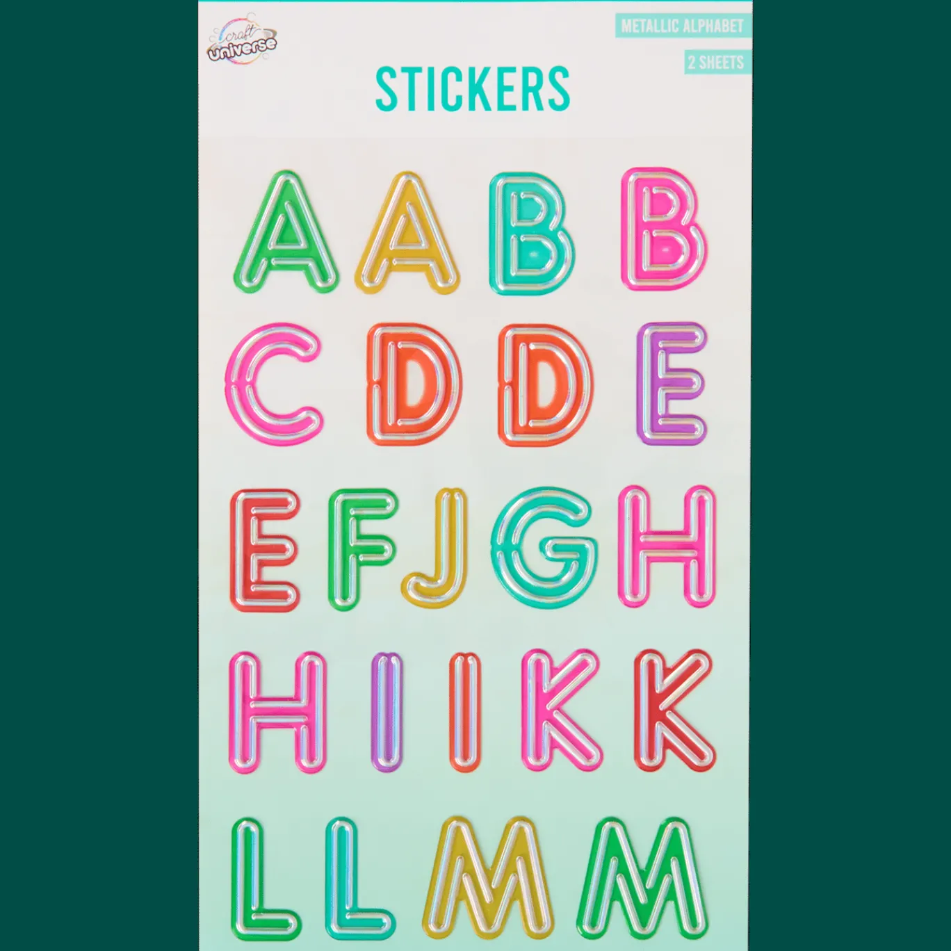 Action Autocollants alphabet Craft Universe* Bricolage