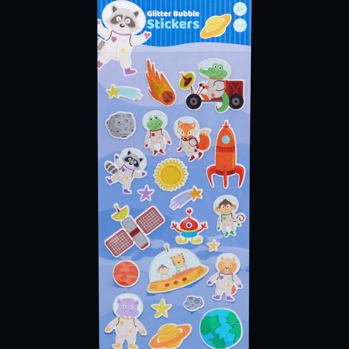 Action Autocollants Craft Universe Glitter Bubble* Bricolage