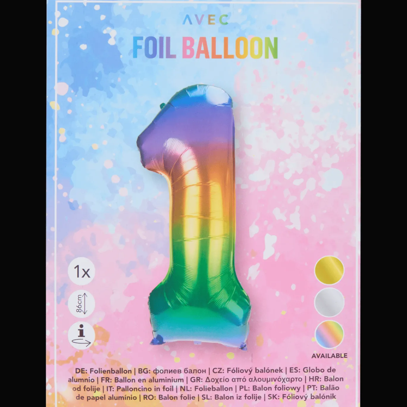 Action Ballon d'aluminium chiffre* Ballons Et Guirlandes