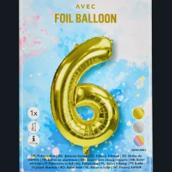 Action Ballon mylar chiffre* Ballons Et Guirlandes