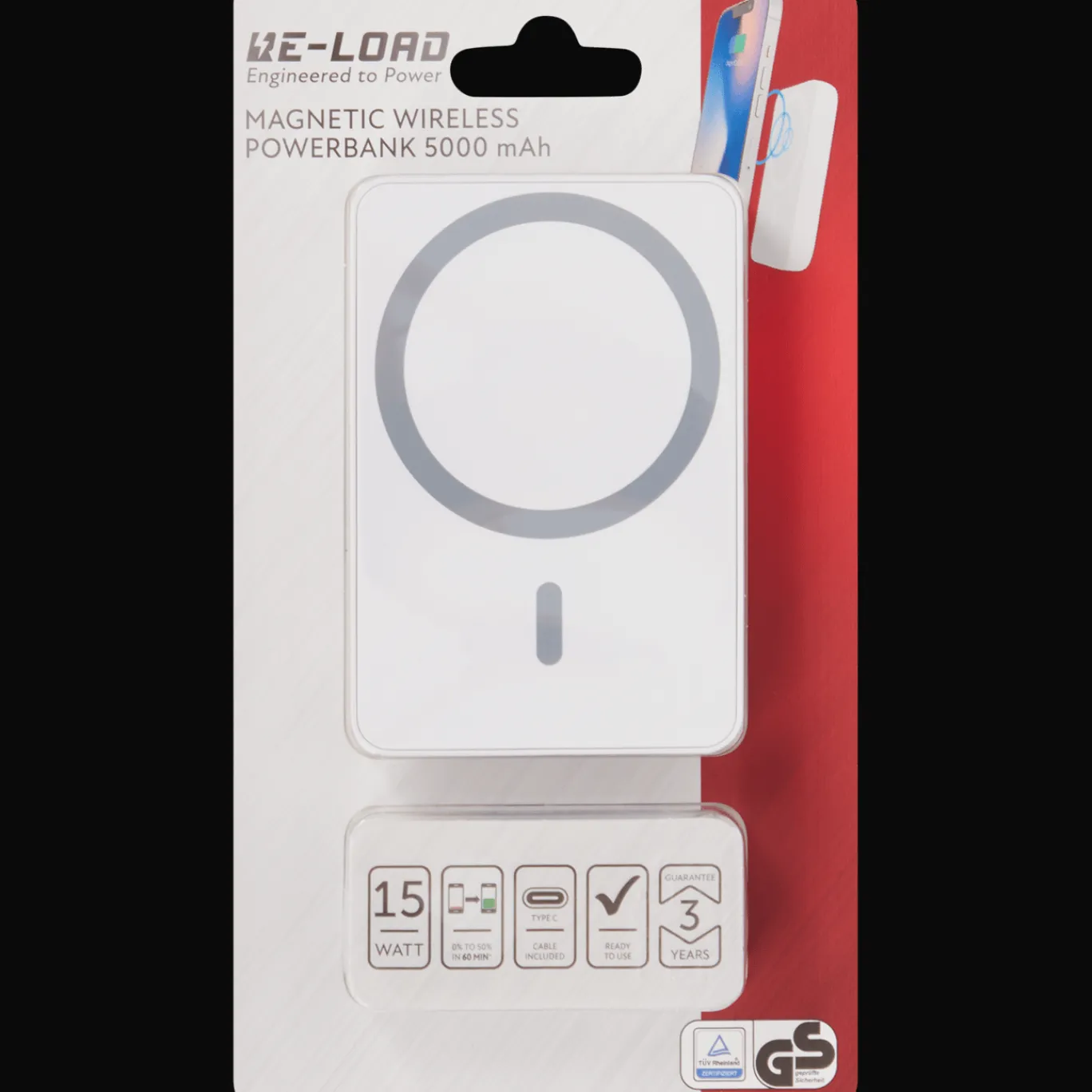 Action Batterie externe sans fil magnétique* Powerbanks Et Chargeurs