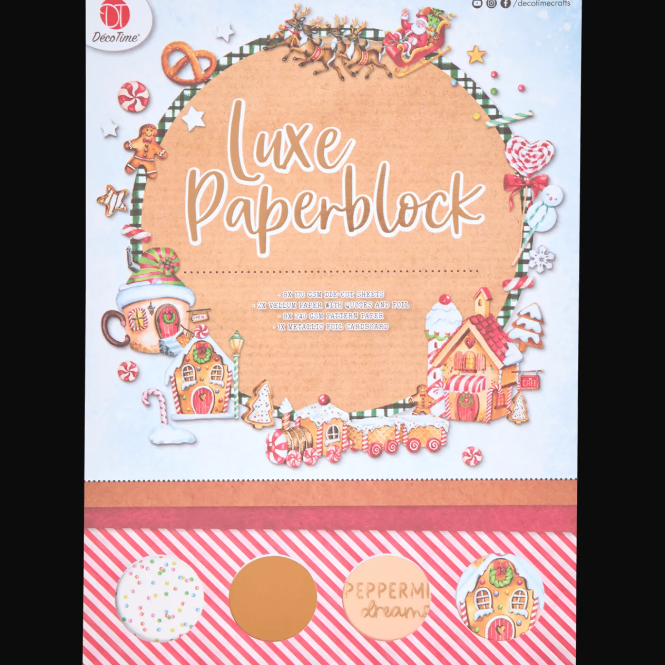 Action Bloc de papier de luxe DécoTime* Bricolage