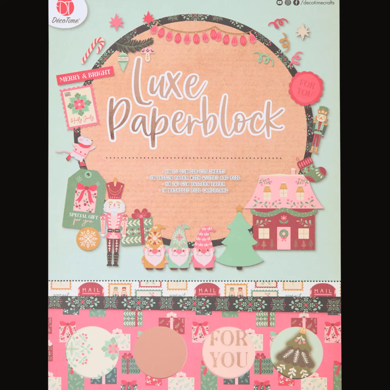 Action Bloc de papier de luxe DécoTime* Bricolage