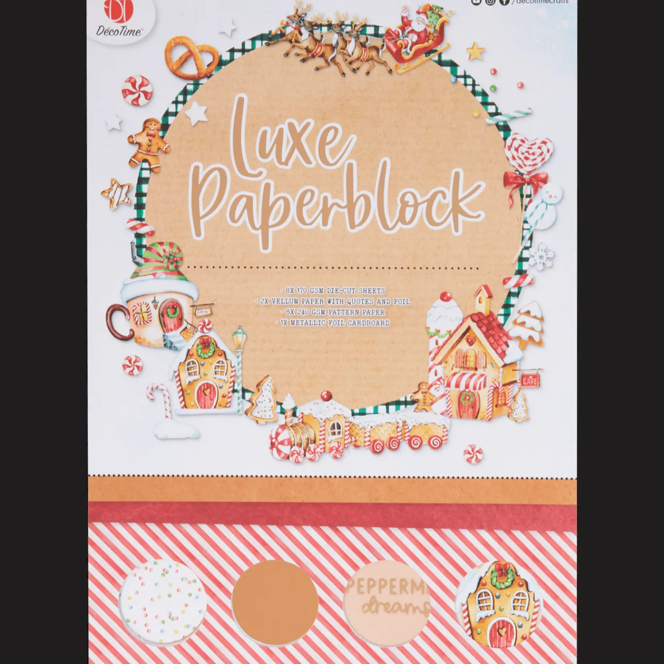 Action Bloc de papier de luxe DécoTime* Bricolage