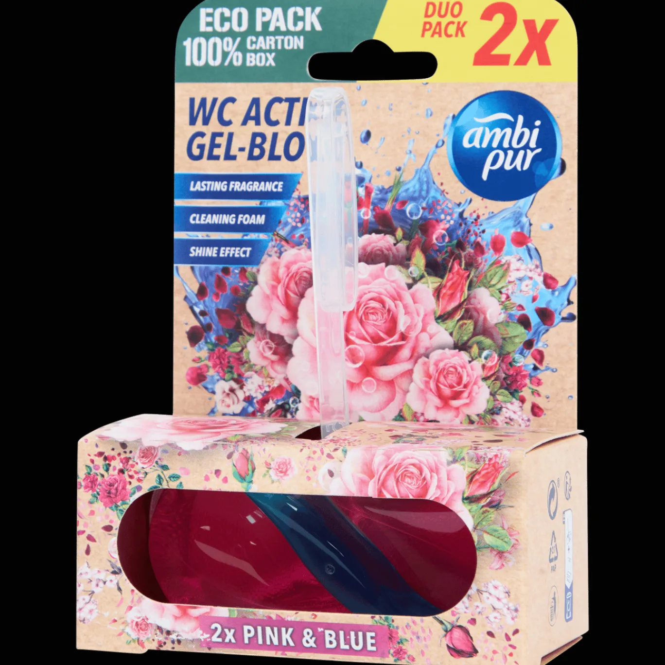 Ambi Pur Bloc WC Pink & Blue* Produits D'Entretien
