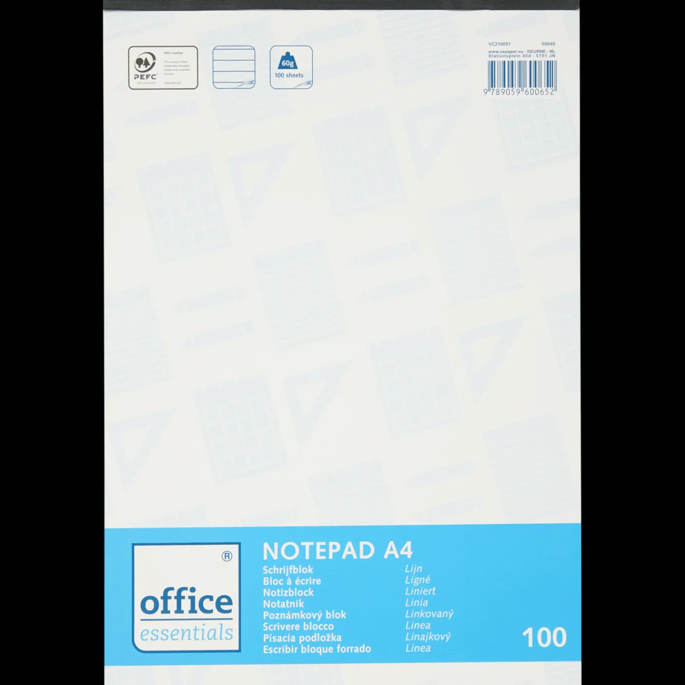 Office Essentials Bloc-notes A4* Papier Et Cahiers