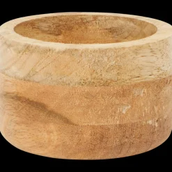 Action Bol en bois de manguier* Accessoires Pour La Maison