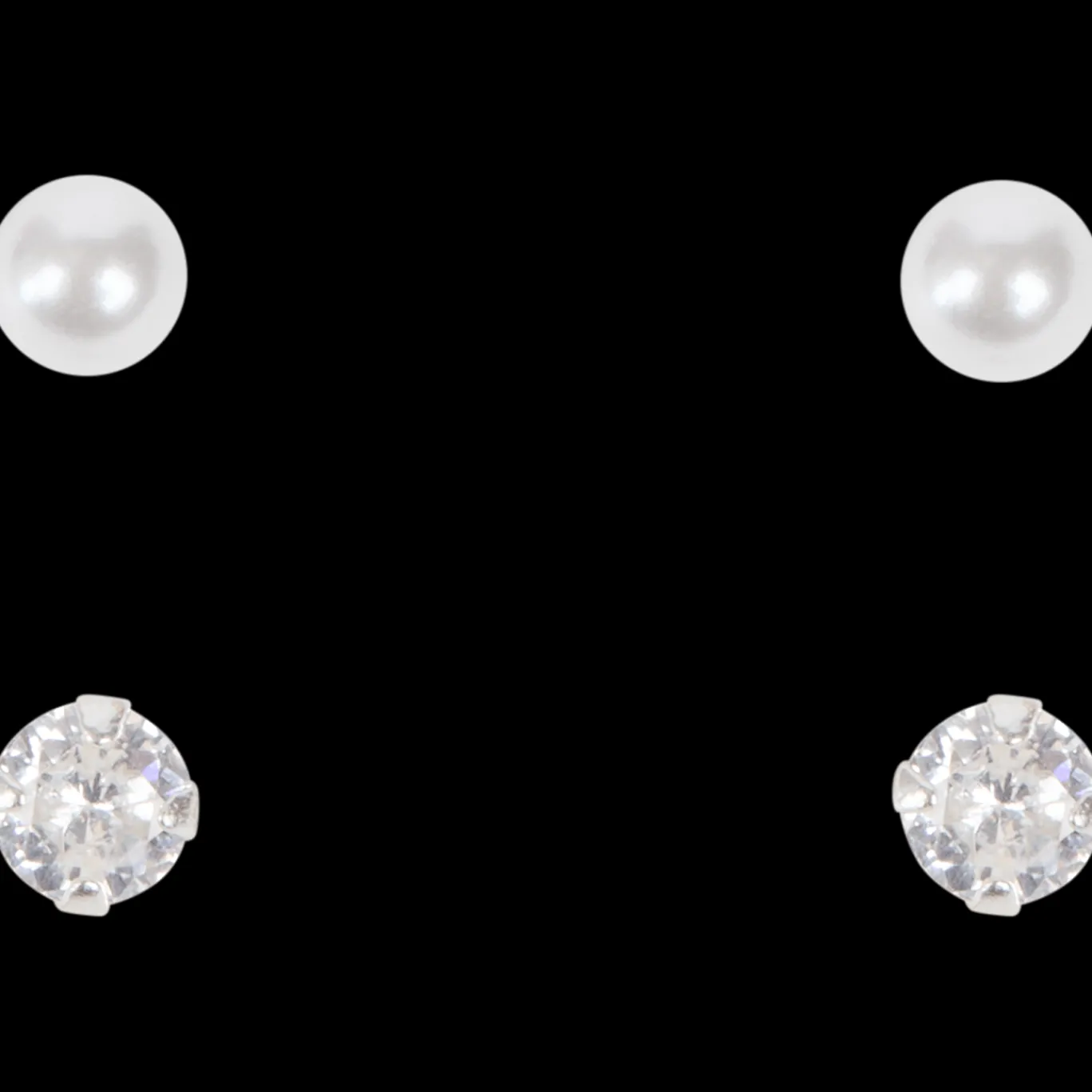 Action Boucles d'oreille argentées* Montres Et Bijoux