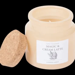 Action Bougie parfumée avec couvercle en liège* Bougies