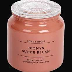 Action Bougie parfumée dans un pot en verre* Bougies