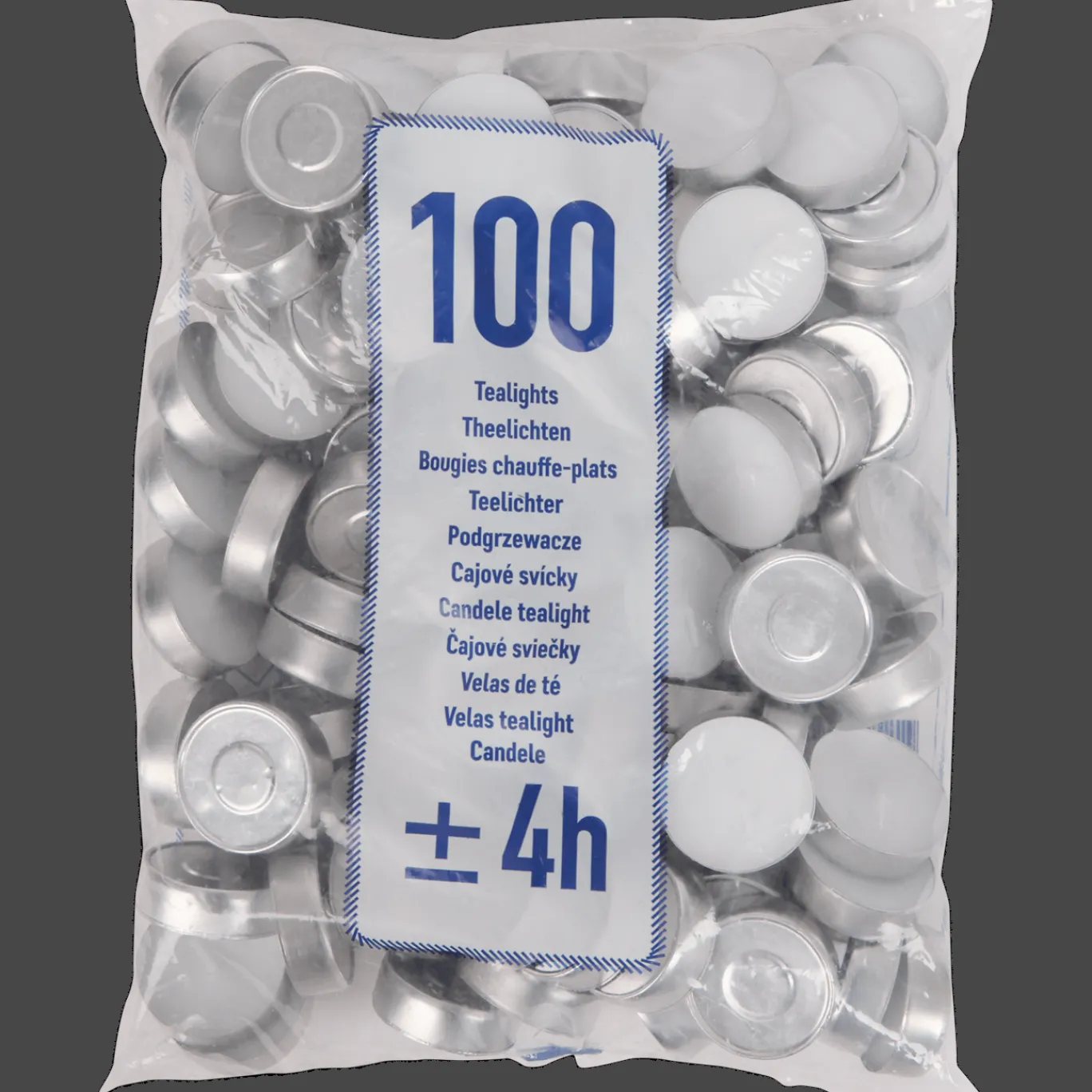 Action Bougies chauffe-plats blanches* Bougies