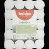 Bolsius Bougies chauffe-plats blanches* Bougies
