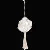 Action Boule de Noël avec macramé Home Accents* Décoration Saisonnière