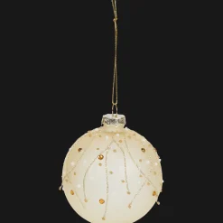 Action Boule de Noël en verre Suzan* Décoration Saisonnière