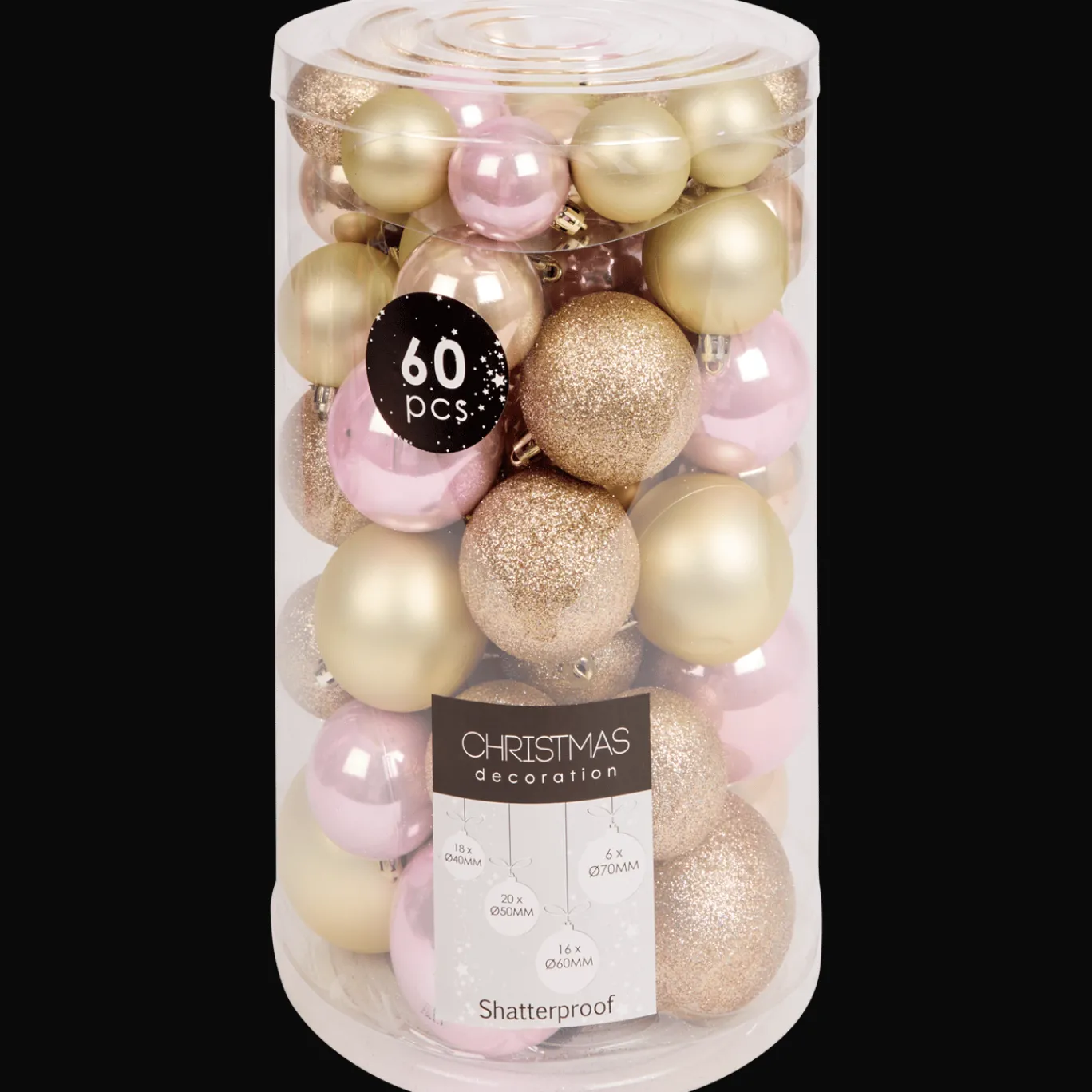 Action Boules de Noël en plastique* Décoration Saisonnière