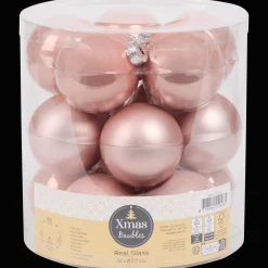 Action Boules de Noël en verre* Décoration Saisonnière