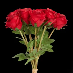 Action Bouquet de roses artificielles* Plantes Et Fleurs Artificielles