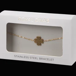 Action Bracelet en acier inoxydable Royal Divas* Montres Et Bijoux