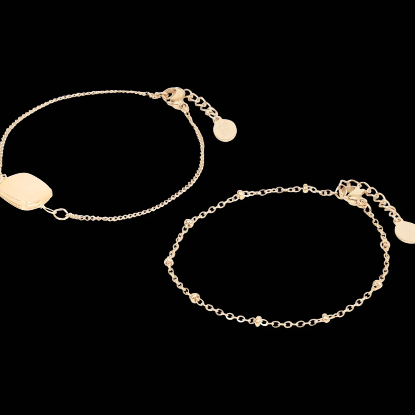 Action Bracelets plaqués or avec pierre précieuse* Montres Et Bijoux