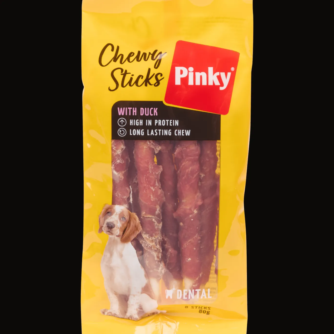 Action Bâtonnets à mâcher pour chien Pinky Chewy Sticks* Chien|Alimentation