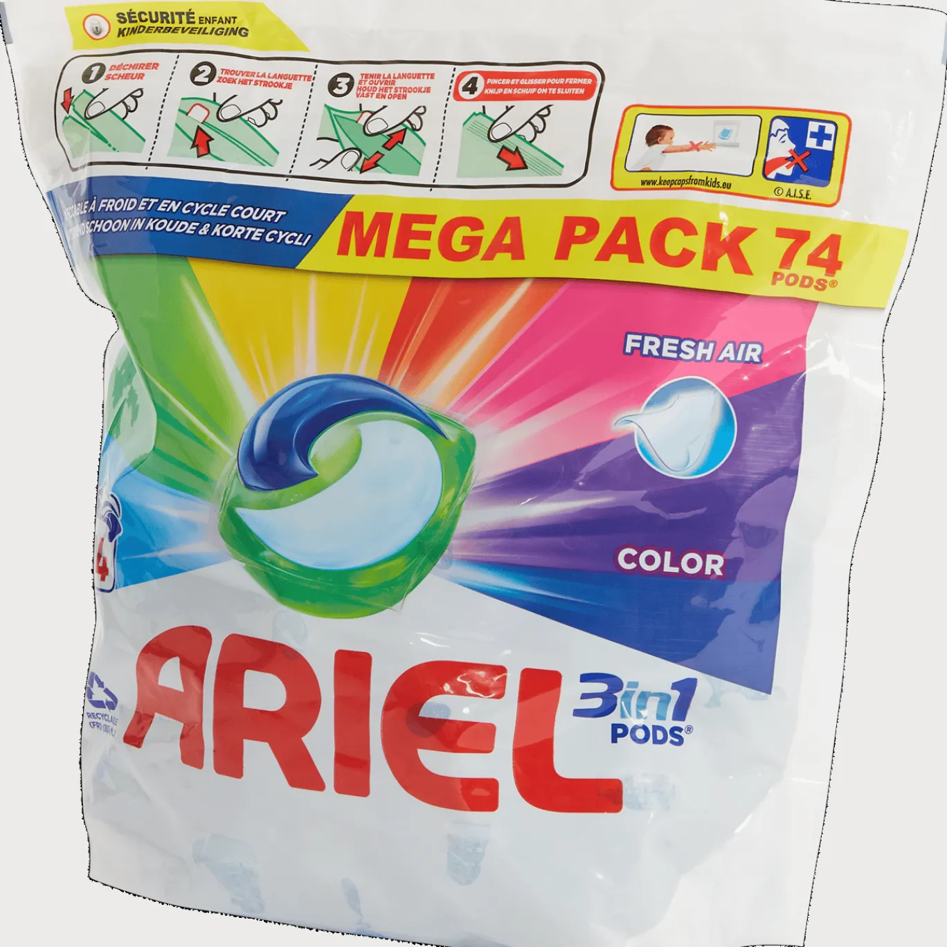 Ariel Capsules de lessive All in 1 Color* Produits De Lessive Et Vaisselle