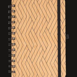 Action Carnet de notes en bambou* Papier Et Cahiers
