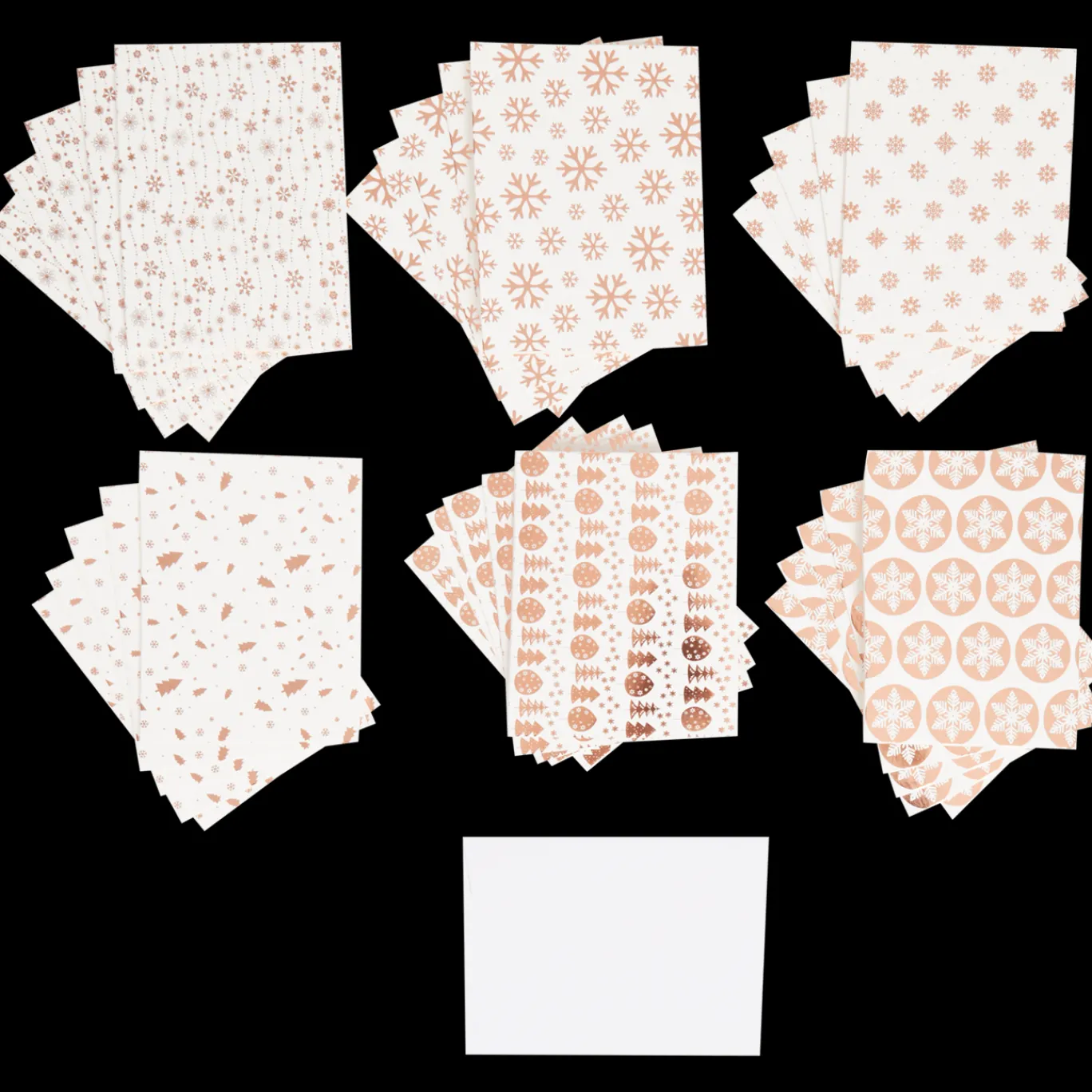 Action Cartes de vœux métallisées Craft Universe* Cartes