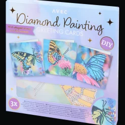 Action Cartes de vœux peinture diamant Avec* Bricolage