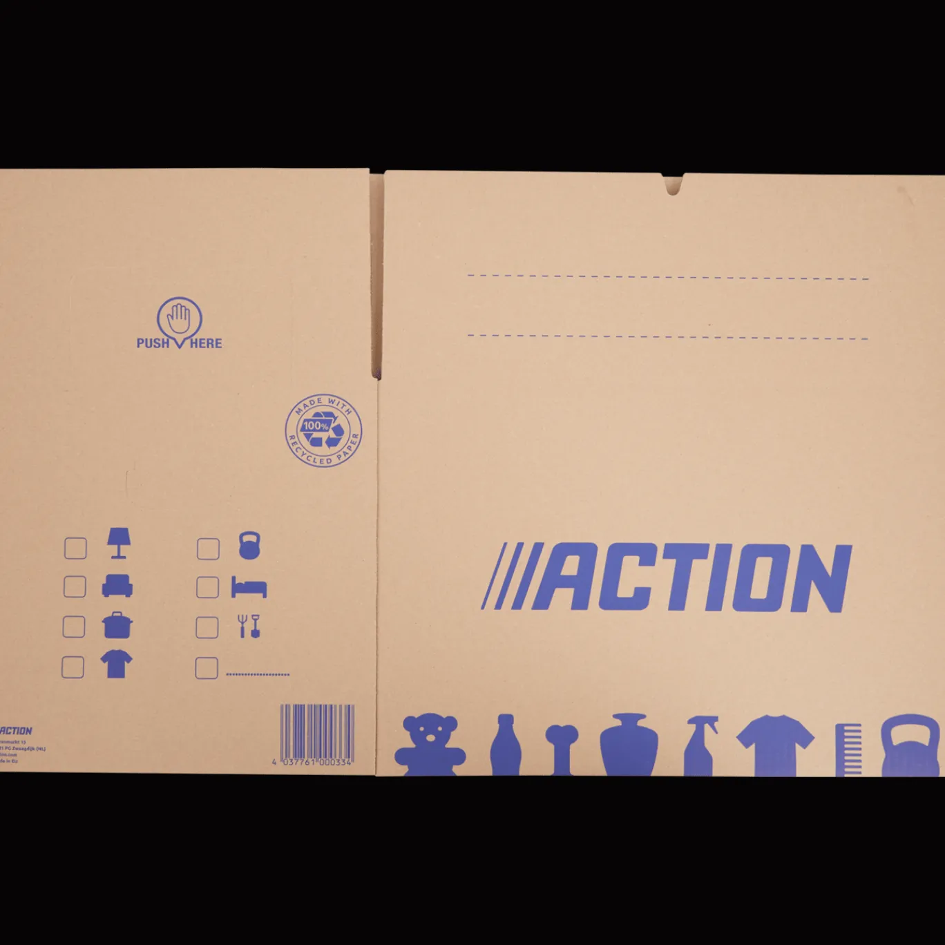 Action Carton de déménagement* Boîtes De Rangement