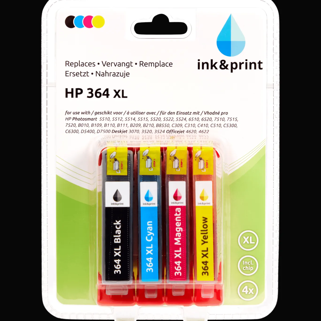 Action Cartouches d'encre Ink & Print HP 364 XL* Accessoires De Bureau