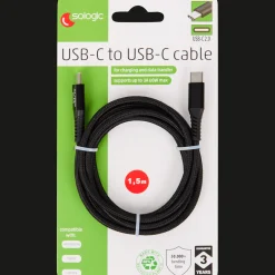 Action Câble de charge et de transfert de données Sologic USB-C vers USB-C* Câbles Et Répartiteur