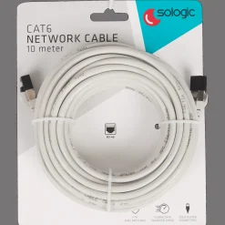 Action Câble Ethernet FTP Sologic LAN Cat 6* Câbles Et Répartiteur