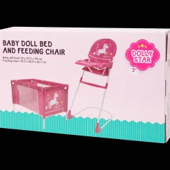 Action Chaise et berceau de poupée* Peluches Et Poupées