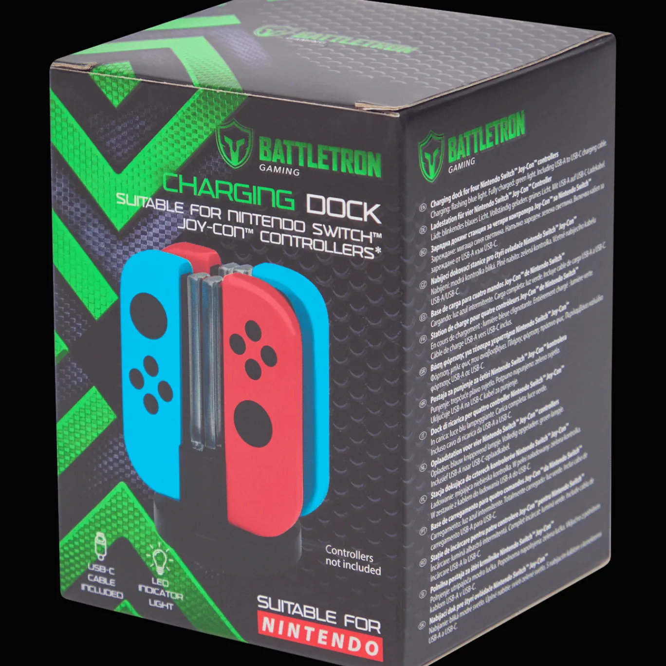 Battletron Chargeur de manette Nintendo Switch* Powerbanks Et Chargeurs