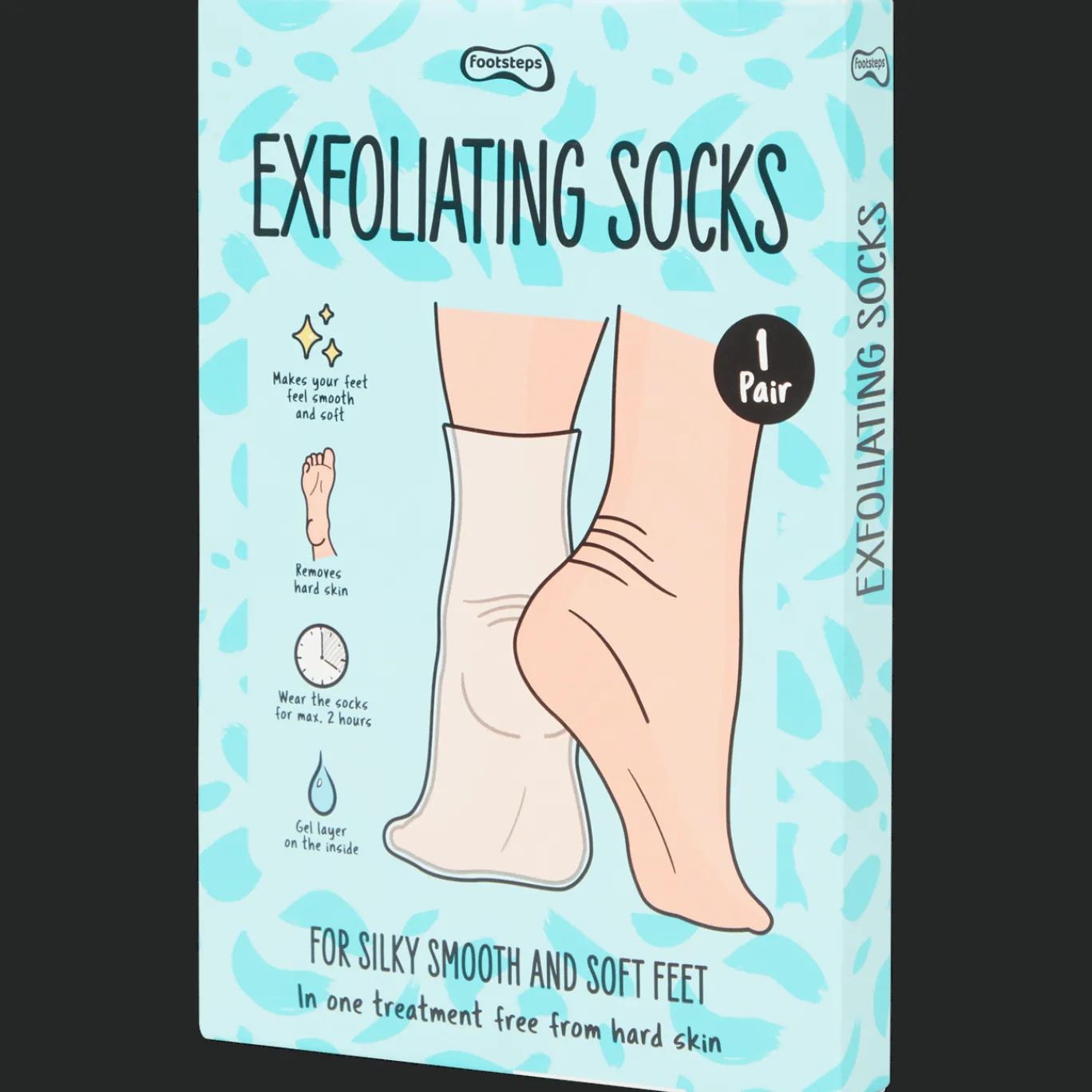 Action Chaussettes exfoliantes anti-callosités Footsteps* Santé