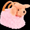 Action Chien en peluche dans sac à main* Peluches Et Poupées