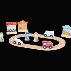 Mini Matters Circuit et petites voitures en bois* Jouets En Bois
