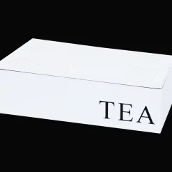 Action Coffret à thé avec texte* Accessoires Pour La Maison