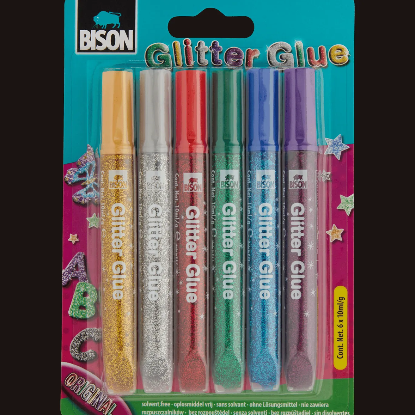 Bison Colle à paillettes*Enfant Bricolage Pour Enfants|Bricolage