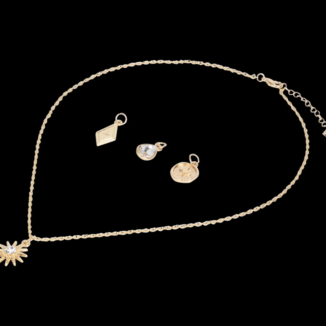 Action Collier avec pendentifs interchangeables* Montres Et Bijoux