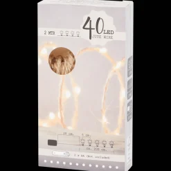 Action Corde de jute avec éclairage LED* Accessoires Pour La Maison