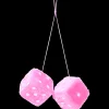 Action Dés en peluche pour voiture* Accessoires Automobiles