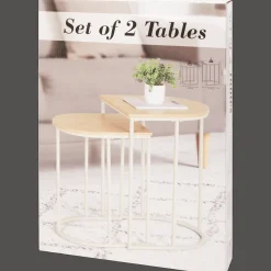 Action Ensemble de 2 tables d’appoint* Accessoires Pour La Maison