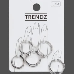 Action Ensemble de bagues Trendz* Montres Et Bijoux