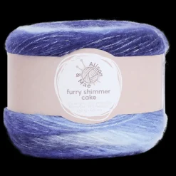 Alison & Mae Fil brillant Furry Shimmer Cake* Crocheter Et Tricoter