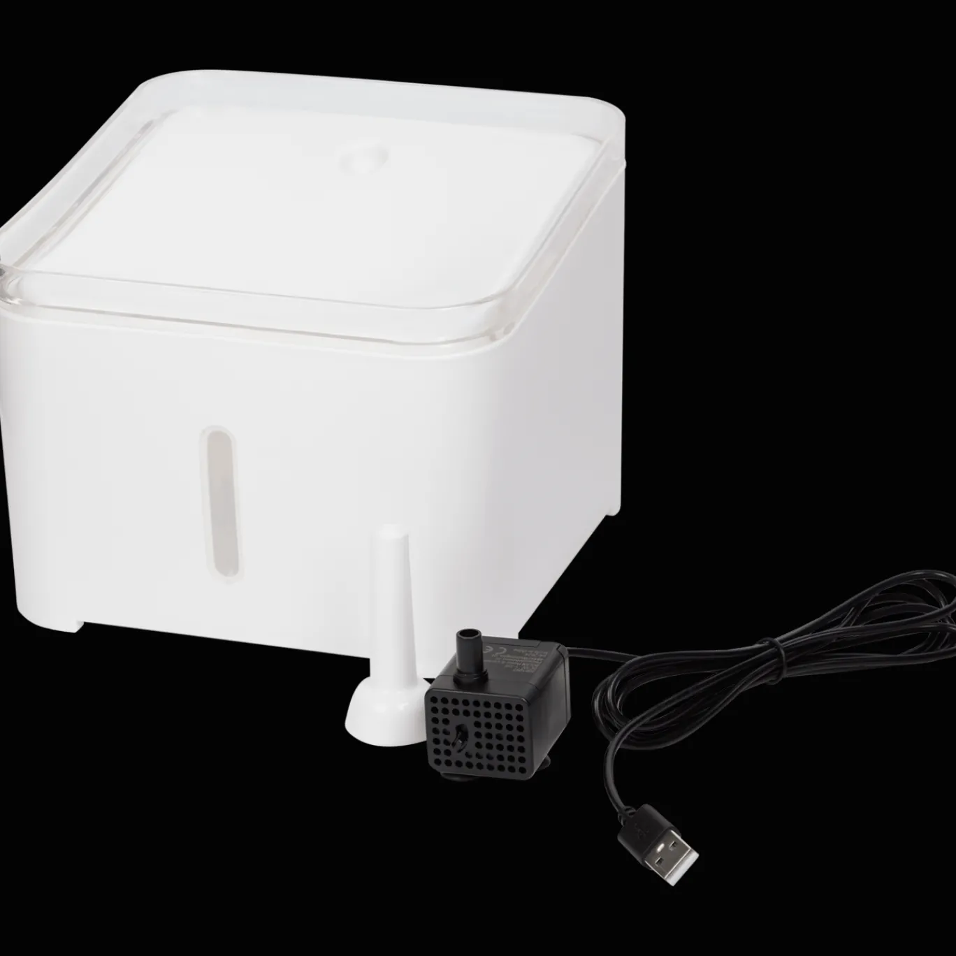 Action Fontaine-abreuvoir pour animaux à LED* Accessoires Pour Animaux Domestiques