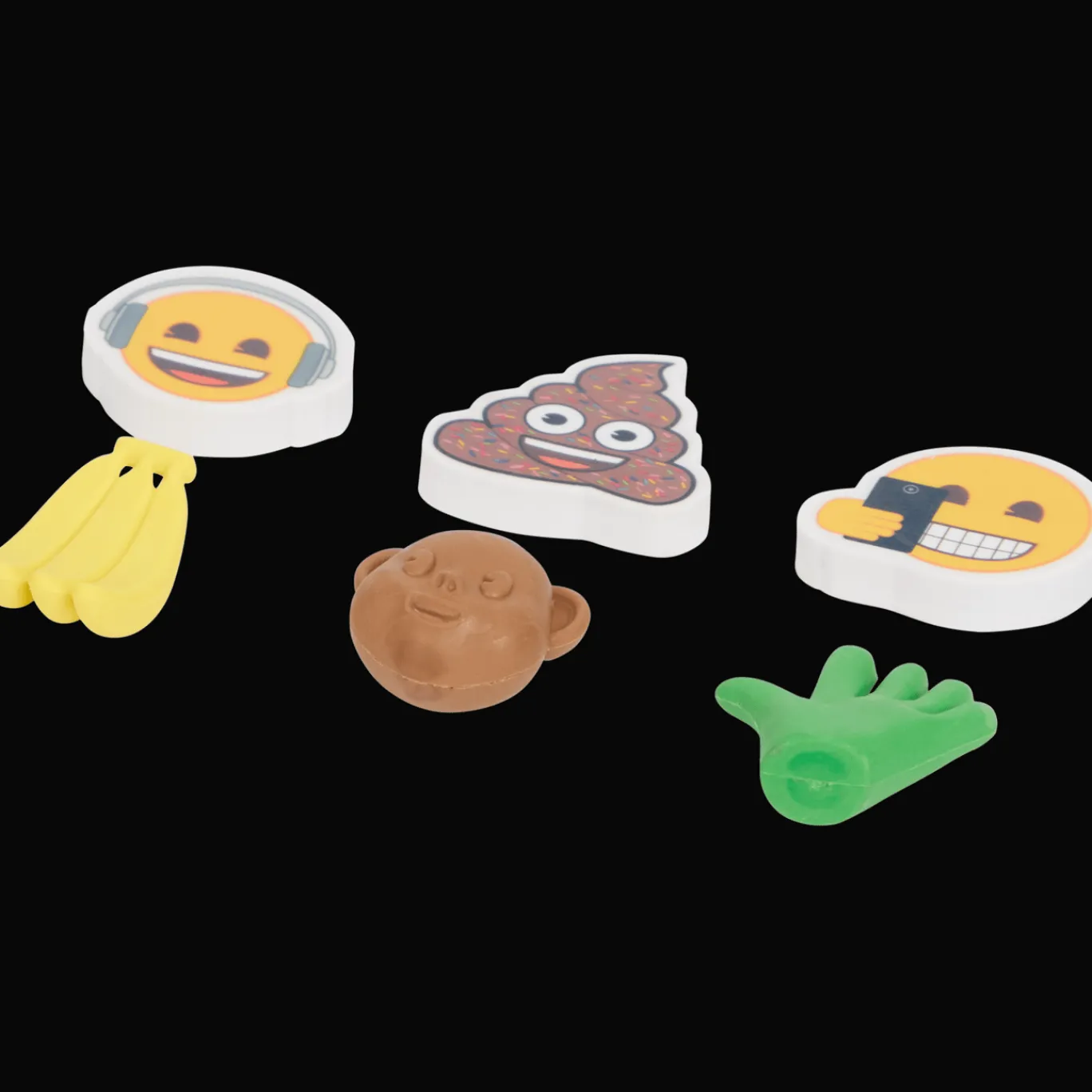 Action Gommes Emoji* Accessoires De Bureau