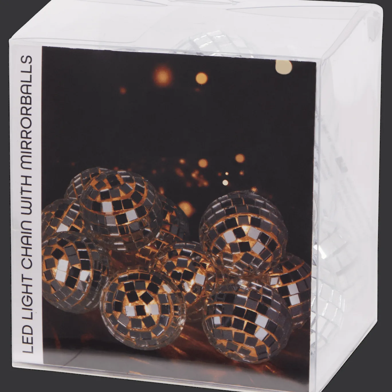 Action Guirlande lumineuse avec boules disco* Éclairage